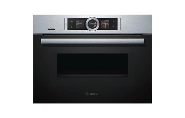 Bosch Series 8 CMG676BS6B B/I Compact Pyrolytic Oven & Microwave - St/Steel