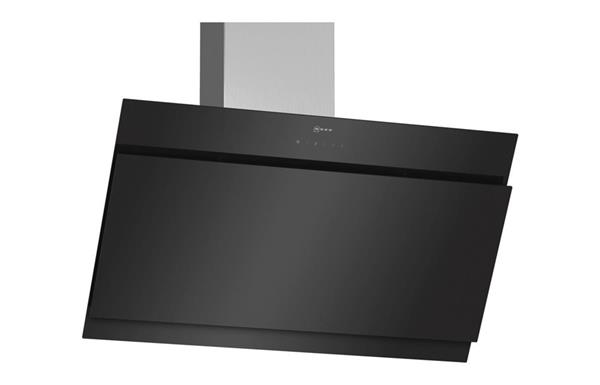 Neff N50 D95IHM1S0B 90cm Angled Glass Chimney Hood - Black