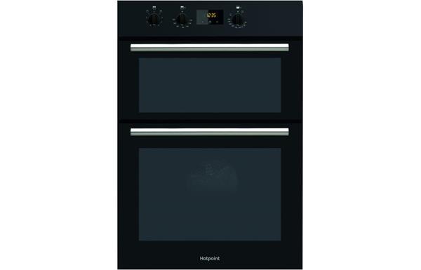 Hotpoint DD2 540 BL B/I Double Electric Oven - Black