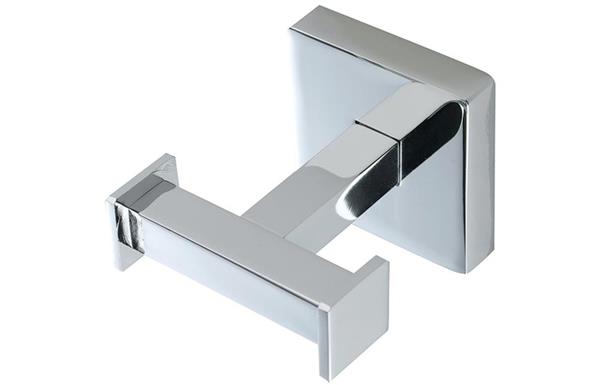 Globisto Double Robe Hook - Chrome