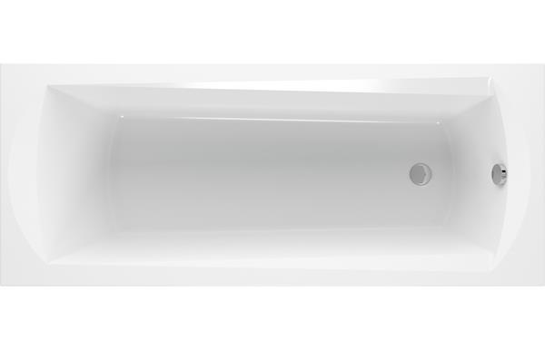 Piertson D Shape Single Ended 1700x700x550mm 2TH Bath w/Legs