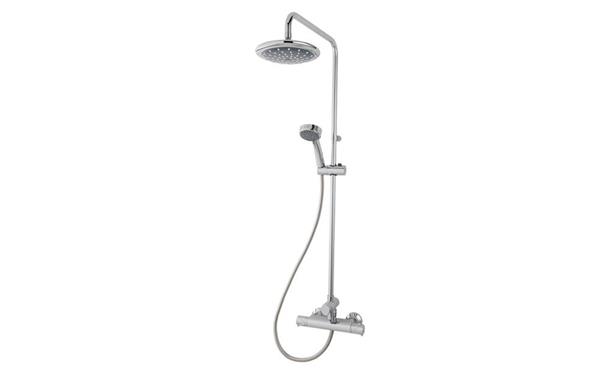 Triton Dene Thermostatic Bar Mixer Shower with Diverter - Chrome