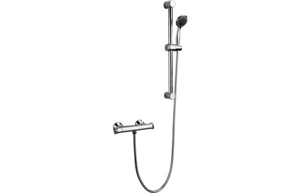 Lunisia Low Pressure Thermostatic Bar Mixer Shower