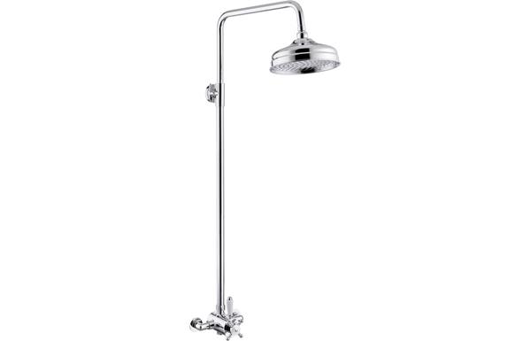 Sapira Shower Pack 2 - Concentric Single Outlet & Overhead Shower Kit