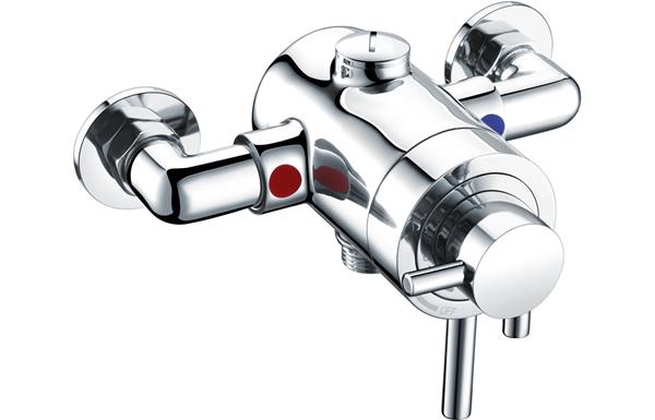 Modern Exposed Thermostatic Shower Valve