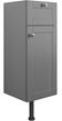 Valinso 300mm 1 Drawer, 1 Door Base Unit - Grey Ash