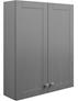 Valinso 600mm 2 Door Wall Unit - Grey Ash