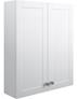 Valinso 600mm 2 Door Wall Unit - Satin White Ash