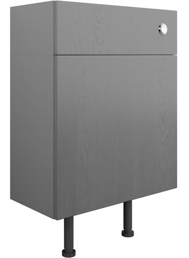 Valinso 600mm WC Unit - Grey Ash