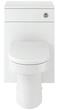 Tarassa 500mm WC Unit - White Gloss