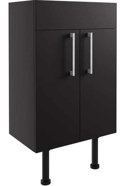 Venosia 500mm Basin Unit - Matt Graphite Grey