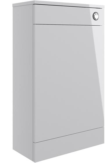 Sabanto 500mm Floor Standing WC Unit - Grey Gloss