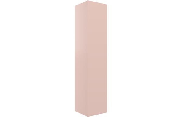 Morino 350mm Wall Hung 1 Door Tall Unit - Matt Antique Rose