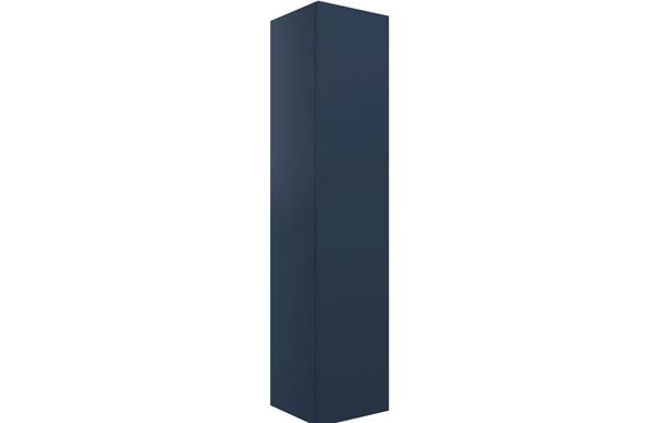 Morino 350mm Wall Hung 1 Door Tall Unit - Matt Deep Blue