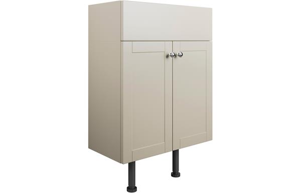 Valinso 600mm 2 Door Basin Unit - Matt Latte