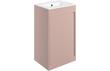 Carina 510mm Floor Standing Unit Inc. Basin - Matt Antique Rose