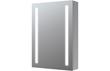 Kenjos 500mm 1 Door Front-Lit LED Mirror Cabinet