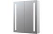 Kenjos 600mm 2 Door Front-Lit LED Mirror Cabinet