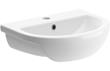 Bayonne 500x390mm 1TH Semi Recessed Basin