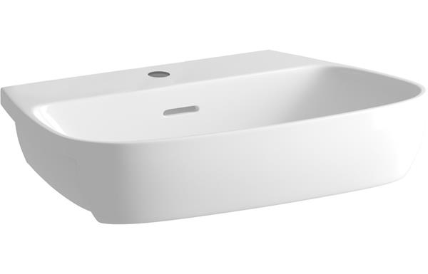 Lyon 495x415mm 1TH Semi Recessed Basin