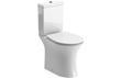 Grenoble Rimless C/C Open Back WC & Soft Close Seat