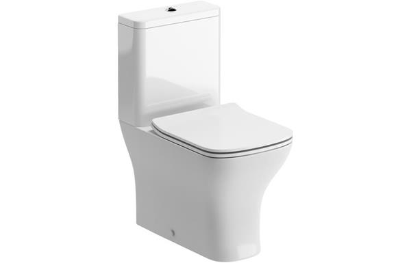 Nicey C/C Fully Shrouded WC & Slim Soft Close Seat