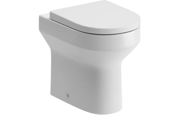 Bordeaux Back To Wall Comfort Height WC & Soft Close Seat