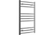 Quadranta Curved 30mm Ladder Radiator 600x800mm - Chrome