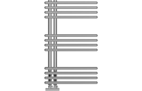 Girinia 50mm Designer Round Ladder Radiator 500x800mm - Chrome