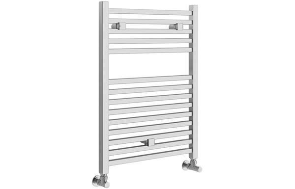 Gradinia 30mm Square Ladder Radiator 500x690mm - Chrome