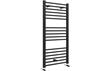 Quadranta Straight 30mm Ladder Radiator 600x1200mm - Matt Black