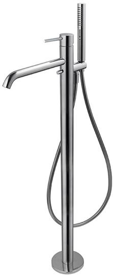 Vema Maira Floor Standing Bath Filler - Chrome