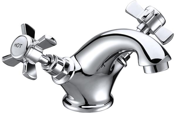 Forino Basin Mixer with Click Clack Waste