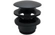 Vema Basin Push Button Waste (Unslotted) - Matt Black