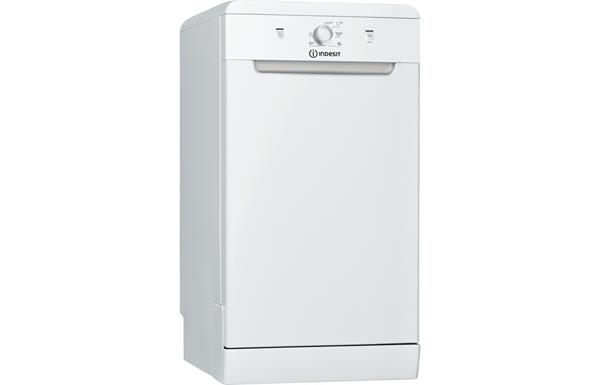 Indesit DSFE 1B10 S UK N F/S 10 Place Slimline Dishwasher - Silver
