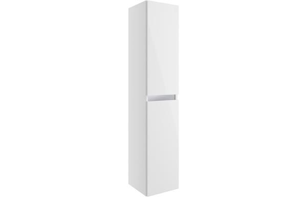 Gatsbi 300mm 2 Door Wall Hung Tall Unit - White Gloss