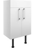 Venosia 500mm Basin Unit - White Gloss