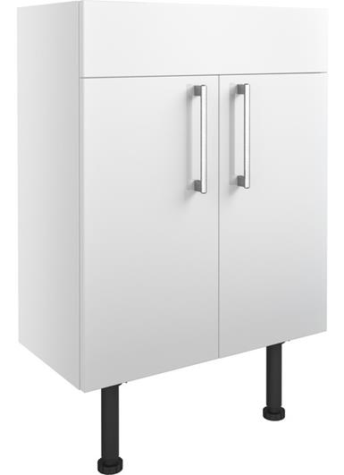 Venosia 600mm Basin Unit - White Gloss