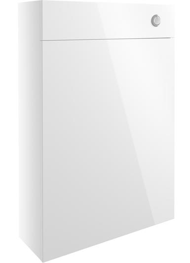 Venosia 600mm Slim WC Unit - White Gloss