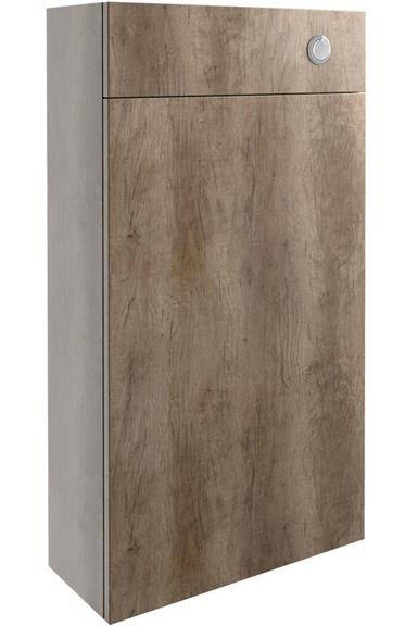 Venosia 500mm Slim WC Unit - Nebraska Oak