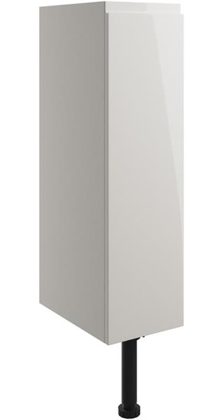 Butlas 200mm Toilet Roll Holder - Pearl Grey Gloss