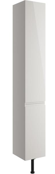 Butlas 300mm Tall Unit - Pearl Grey Gloss