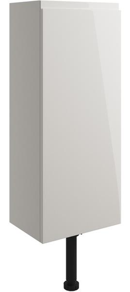 Butlas 300mm Slim Base Unit - Pearl Grey Gloss