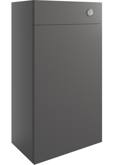 Butlas 500mm WC Unit - Onyx Grey Gloss