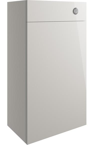 Butlas 500mm WC Unit - Pearl Grey Gloss