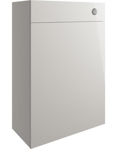 Butlas 600mm WC Unit - Pearl Grey Gloss