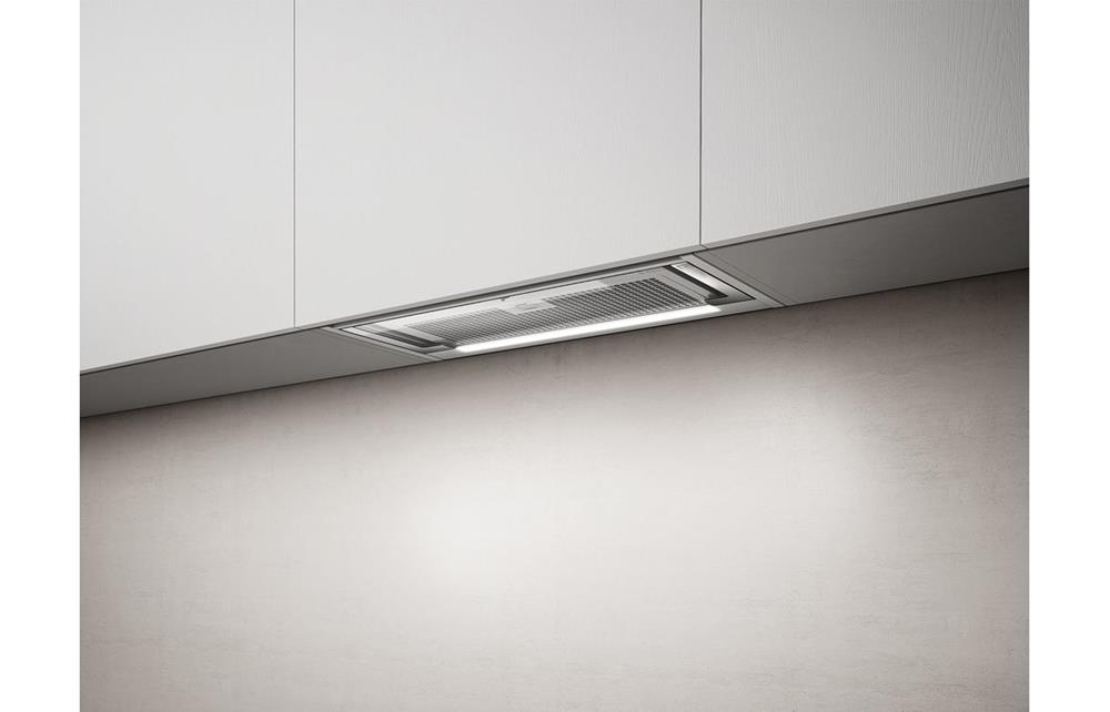 Elica Glass Out 60cm Telescopic Hood St/Steel, Aqus Hoods, LEH703