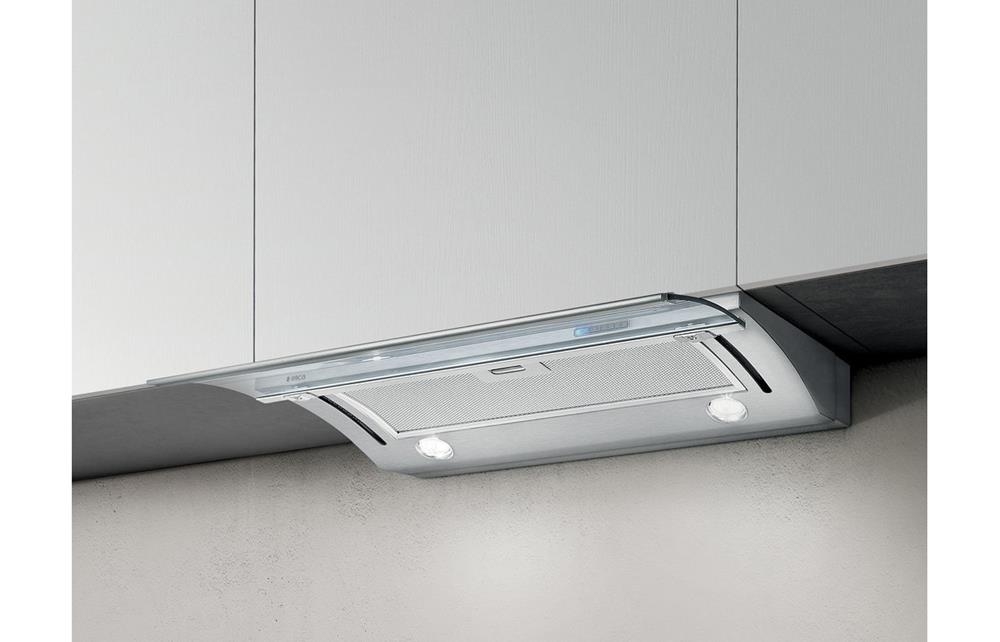 Elica Glide 60cm Telescopic Hood St/Steel, Aqus Hoods, LEH705 from