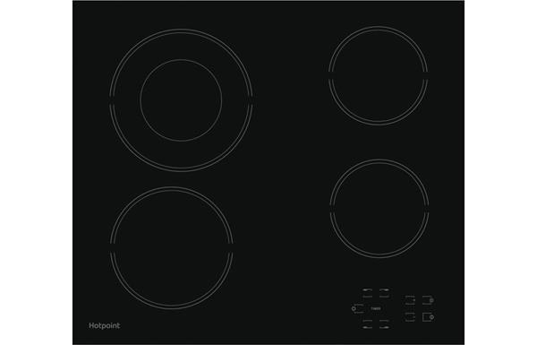 Hotpoint HR 612 CH 60cm Ceramic Hob - Black