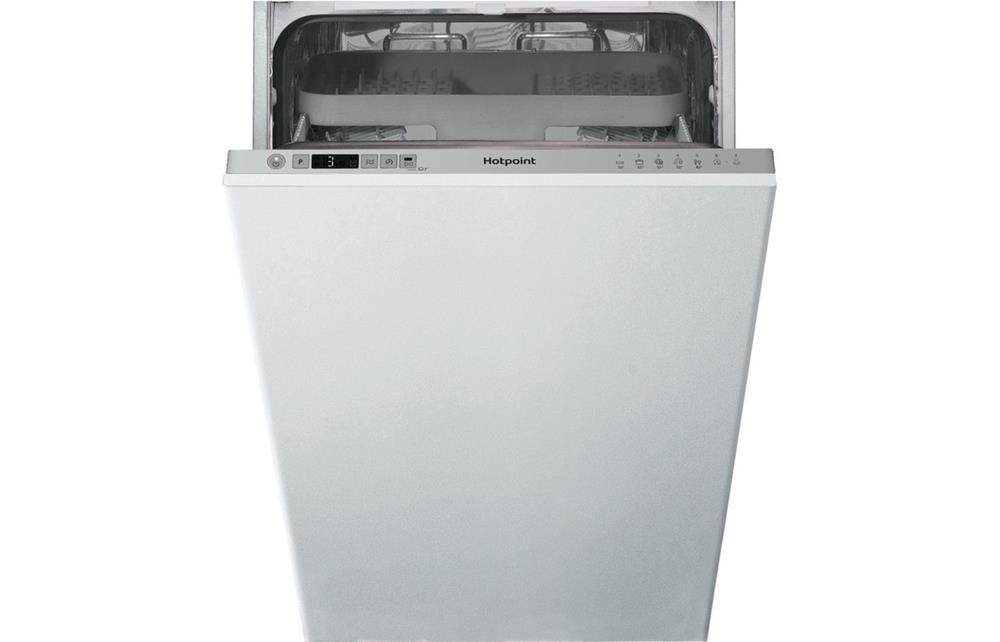 Hotpoint integrated hot sale slimline dishwasher